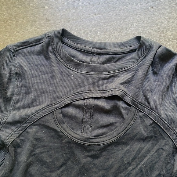 Lululemon Ribbed Long Sleeve - Picture 2 of 4